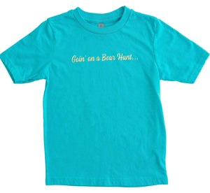 ColdStrike's blue Ultra soft Youth Bear Hunt Shirt