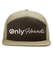 Load image into Gallery viewer, Richardson 168 7P Brown/Khaki (Pick your Logo)
