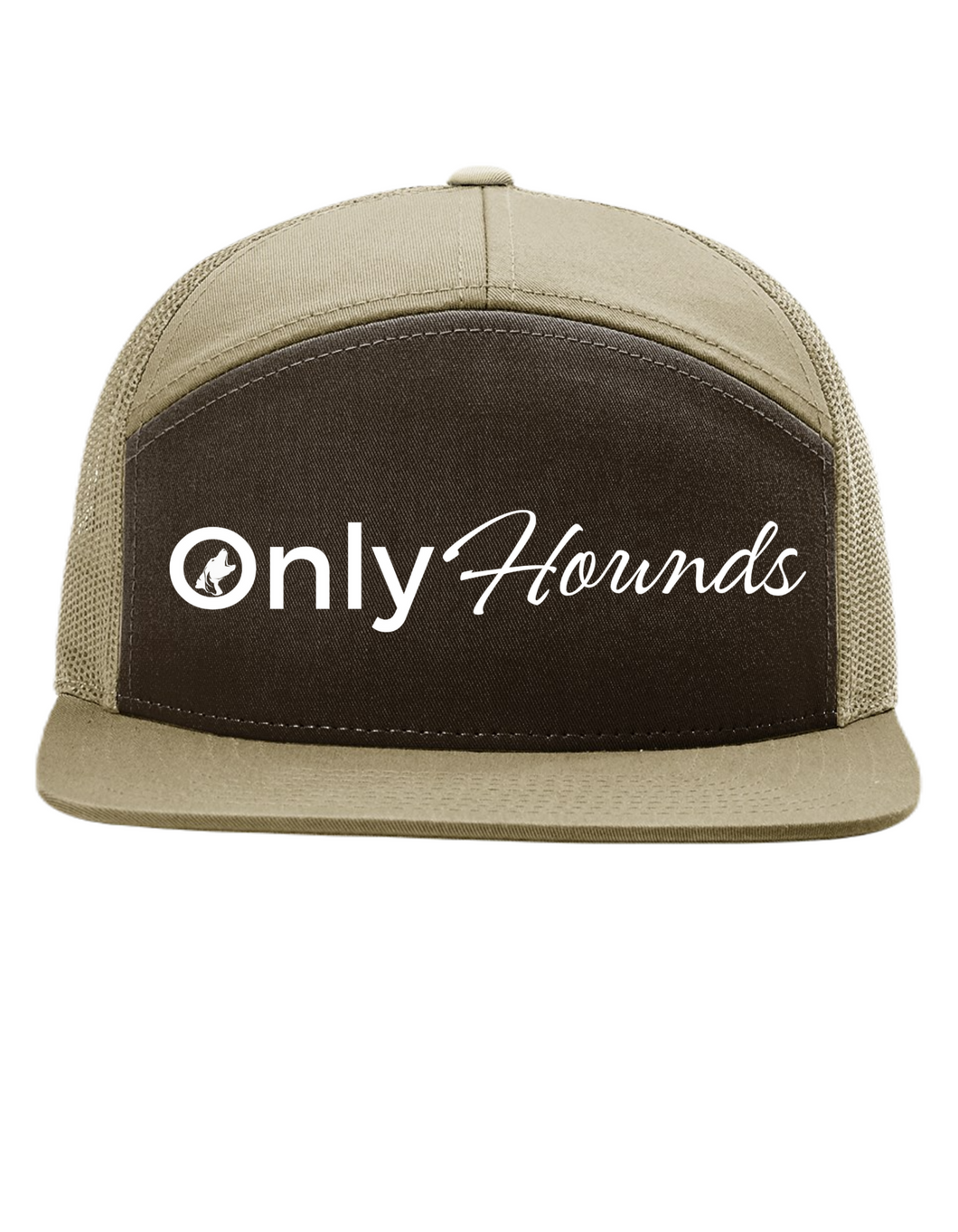 Richardson 168 7P Brown/Khaki (Pick your Logo)