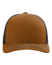 Load image into Gallery viewer, Richardson 112 SB Carmel/Black (Pick your logo)
