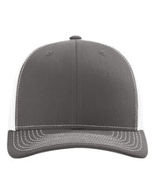 Load image into Gallery viewer, Richardson 112 SB Hat Charcoal/White (Pick your own Logo)
