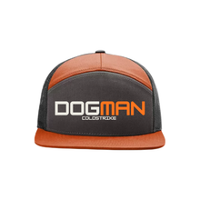 Load image into Gallery viewer, Richardson 168 7P Charcoal/BurntOrange/Black. (Pick Your Logo)
