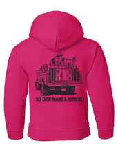 Load image into Gallery viewer, Kids God Made A Hound Hoodie
