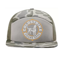 Load image into Gallery viewer, Richardson 168 7P Green Camo (Pick your Logo)
