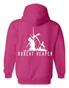 Bobcat Reaper Hoodie Back Logo.