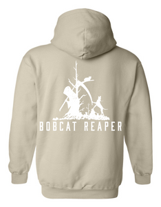 Bobcat Reaper Hoodie Back Logo.