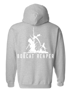 Bobcat Reaper Hoodie Back Logo.