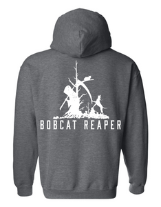 Bobcat Reaper Hoodie Back Logo.