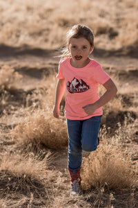 ColdStrike's pink Girls Youth Brave The Mountain Tee 