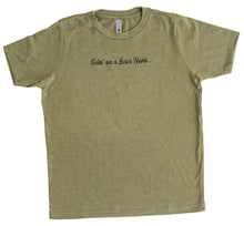 Load image into Gallery viewer, ColdStrike&#39;s olive Ultra soft Youth Bear Hunt Shirt
